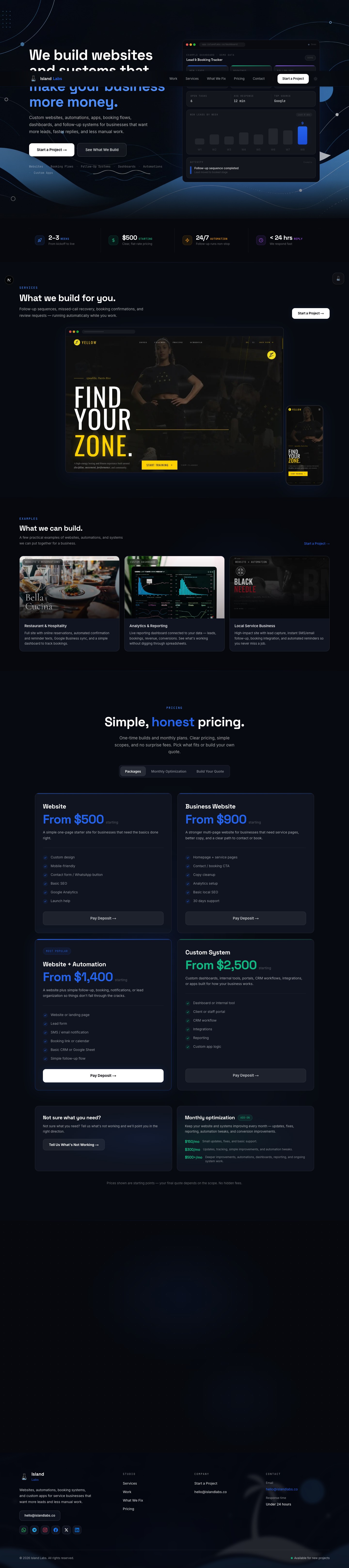 Site preview